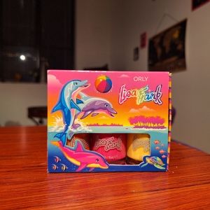 Orly x Lisa Frank Dancing Dolphins Trio